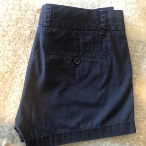 Navy J Crew Shorts
